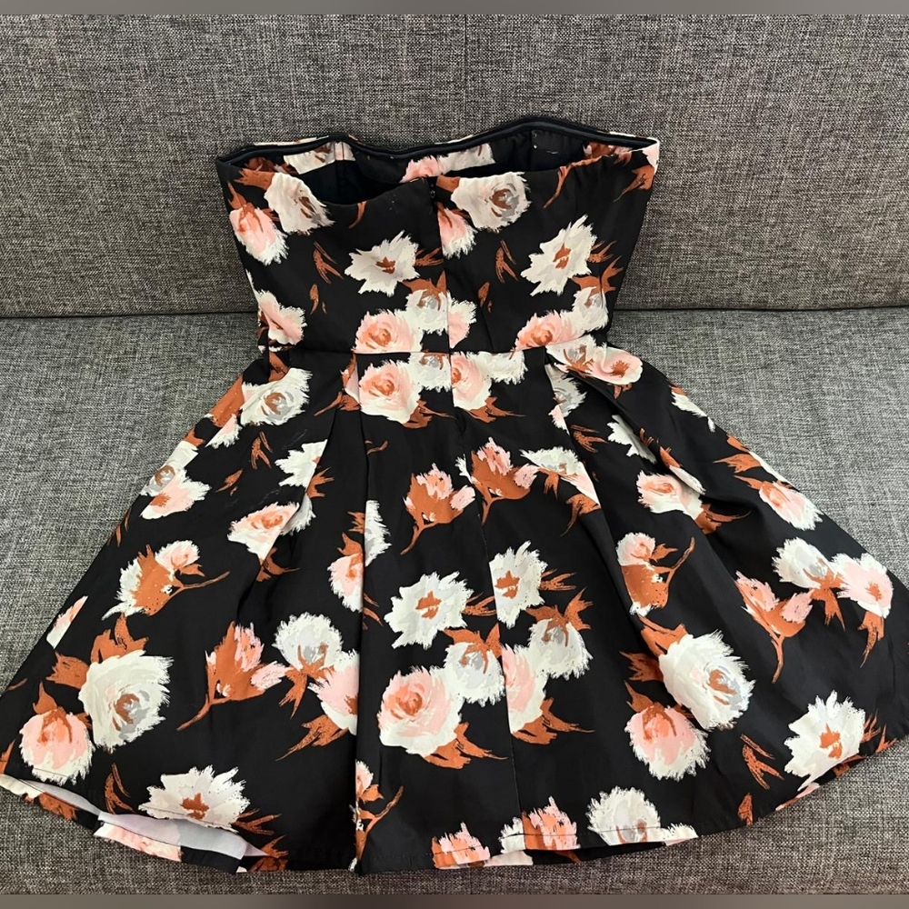 Floral tube dress